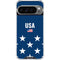 USA Flag Stars Google Pixel 10 Pro XL Clear Case